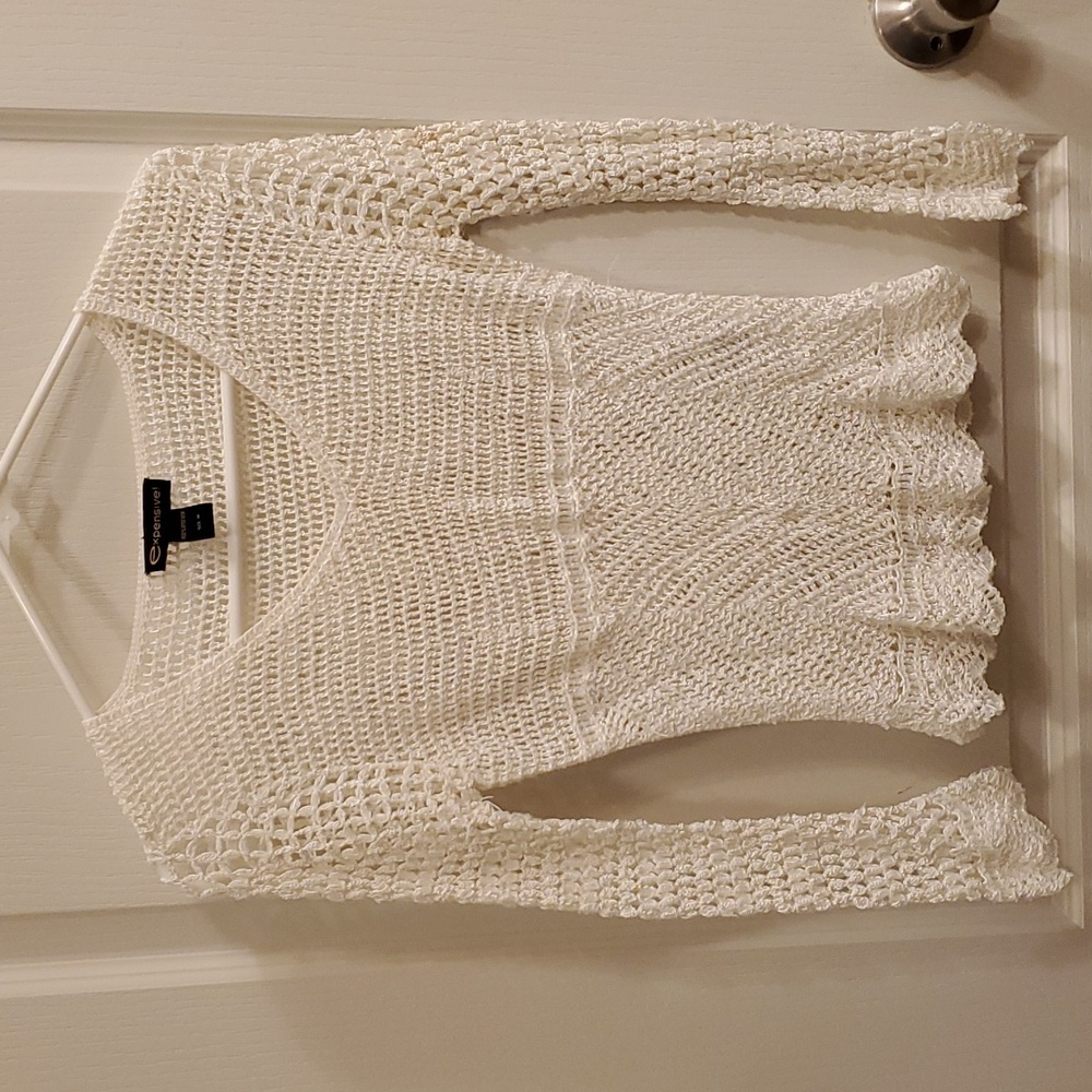 Crochet long sleeve shirt